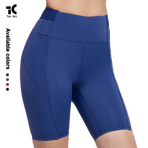 Pantalones cortos de yoga antibacterianos con bolsillo flotante <span class=keywords><strong>lateral</strong></span> para senderismo profesional multifuncional para mujer - Product Image 1