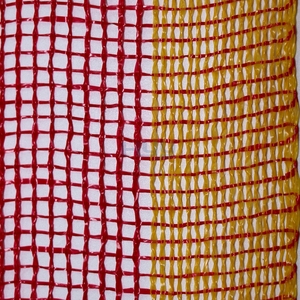 שקיות רשת כותנה עם שרוך כפול להתאמה אישית לאריזת פירות ותפוחי אדמה - Product Image 4