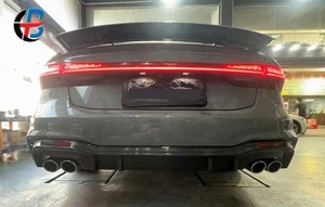 Separatore Posteriore per Paraurti Auto S7 RS7 23 Anni, Adatto per <span class=keywords><strong>Audi</strong></span> RS7, Diffusore Posteriore in Fibra di Carbonio - Product Image 5