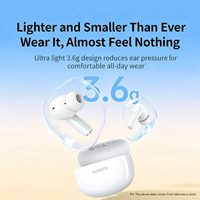 Écouteurs sans fil UGREEN WS207 HiTune P3, intra-auriculaires, Bluetooth 5.4, autonomie de 28h
