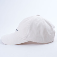 Gorras de Béisbol de Alta Calidad de 6 Paneles Sin Estructura, Logotipo Bordado Personalizado, Hebilla Trasera con Relieve