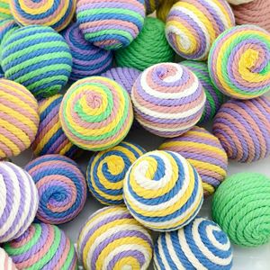 Juguete para Perros <span class=keywords><strong>WAFA</strong></span> Personalizado de 5CM, Pelota de Masticar de Cuerda de Algodón Ecológica, Resistente a los Arañazos, Alivia la Ansiedad, Suministros para Mascotas de Año Nuevo - Product Image 3