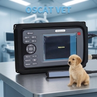 Équipement vétérinaire OSCAT EX-20V8, appareil vétérinaire portable, scanner d'échographie vétérinaire portable noir et blanc pour usage clinique