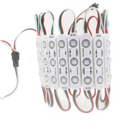 Tira de luces LED direccionables 2811, 5V 12mm, Nodo de píxeles inteligentes con todos los colores, 50 unidades