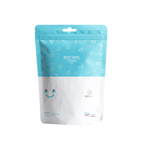 Toallas de baño desechables Bluesail+ de fibra vegetal blancas y absorbentes para viajes y uso en hoteles - Product Image 2
