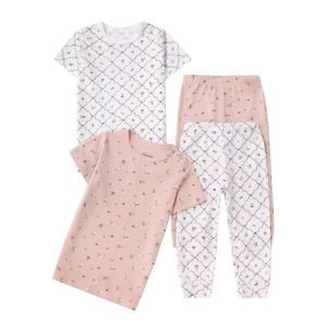 ママスアンドパパス 幼児用女の子服 キッズパジャマセット 100%コットン スリープスーツ ベビー - Product Image 3