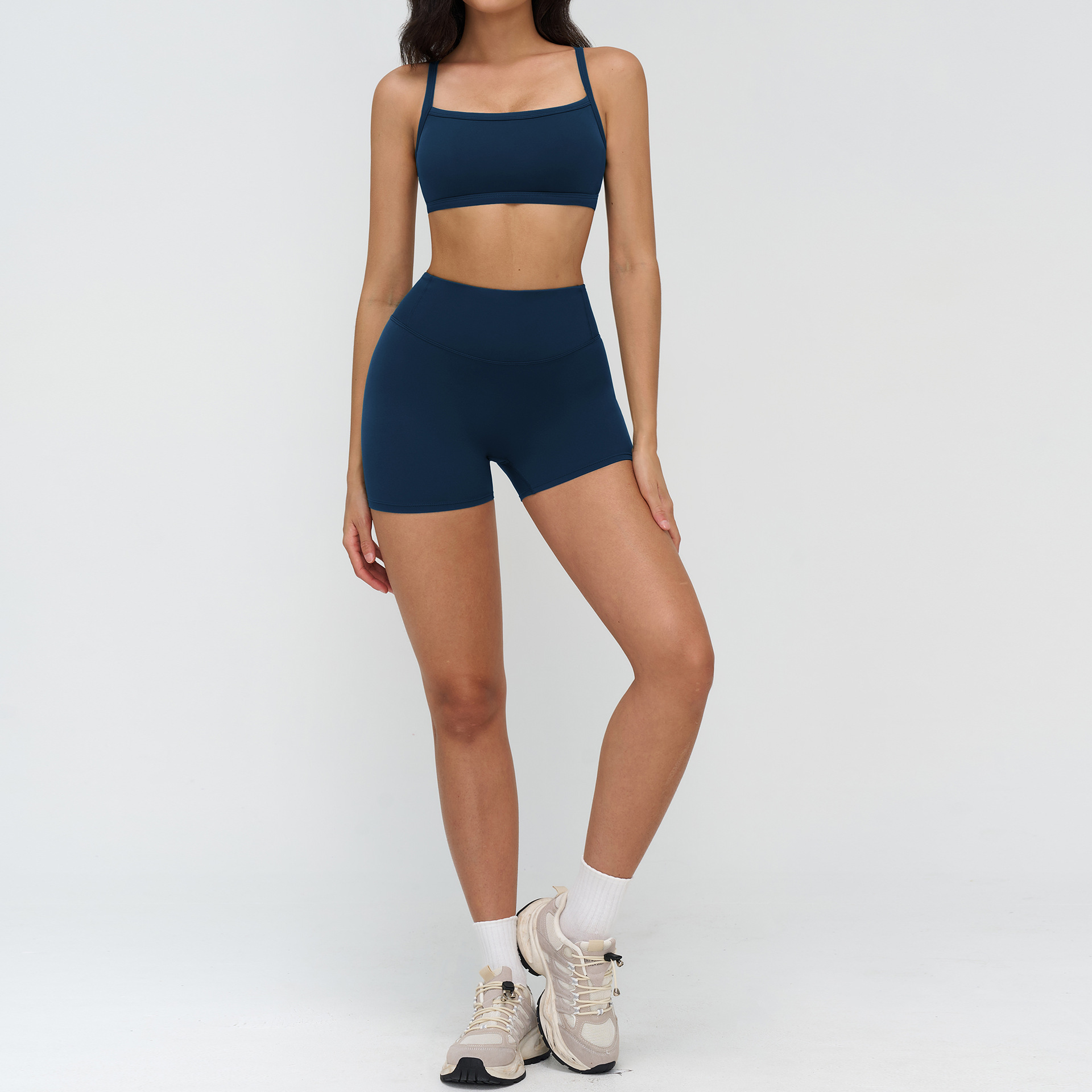 9307 bra 8047 shorts-badge blue
