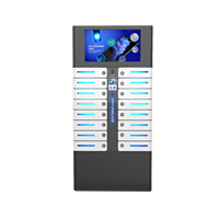 Système de gestion à distance basé sur le cloud Y2 Power, mise à niveau KAI, casier de charge à 16 baies, casier de nettoyage et de charge pour ordinateurs portables et notebooks