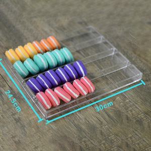 <span class=keywords><strong>Présentoir</strong></span> en acrylique pour macarons, desserts, biscuits, aliments, supports, plateau, étui - Product Image 5