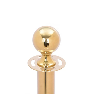 Alfombra roja <span class=keywords><strong>VIP</strong></span> Negro y dorado Corona Cola Línea Poste Barrera Cuerda Control de multitudes Puntales - Product Image 3