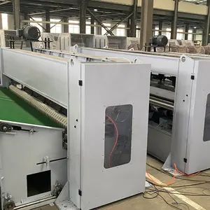Non-woven fiber carpet production line