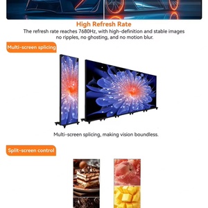 Écran d'affichage LED couleur pleine P2.5 pour intérieur, résolution 1920x1080, luminosité 1600 cd, garantie 3 ans, module de panneau - Product Image 4