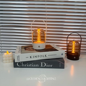 Lampe de camping créative transfrontalière, portable et rechargeable, avec corde de suspension, lumière d'ambiance pour chambre à coucher et table de chevet - Product Image 2