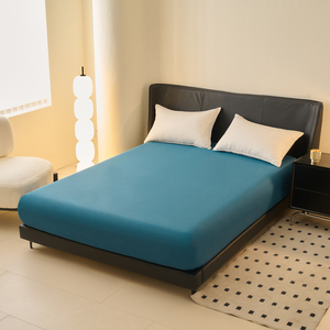 Özelleştirilmiş Ultra İnce Fiber Tek Renk Yatak Örtüsü, Su Geçirmez, Toz Geçirmez ve Makinede Yıkanabilir Yatak Koruyucu - Product Image 3