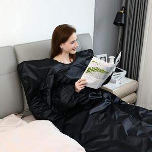 Modern Portable Household Far-<strong>Infrared</strong> <strong>Sauna</strong> Blanket Upper Lower Separate Temperature Control Electric Steam Sweat Blanket - Product Image 6