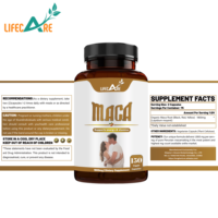 Capsules de racine de maca noire de marque privée OEM en poudre