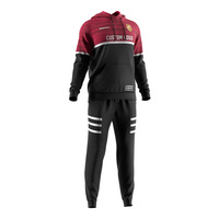 Fabricant de sweats à capuche d'entraînement pour hommes, tenue de rugby, ensemble pantalon de survêtement et sweat à capuche au design personnalisé pour hommes