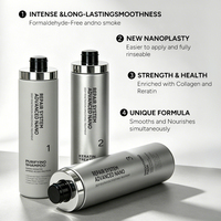 OEM Nano Keratine Haarverzorgingsmasker Leave-in Hydraterende Conditioner voor Droog, Beschadigd, Krullend Haar, Salon Frizz Control Repair