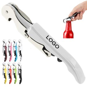 Sacacorchos Multifunción con Logotipo Personalizado, Abridor de Botellas de Vino de Acero Inoxidable, Cuchillo Seahorse, Abridor de Cerveza Profesional para Cocina - Product Image 1