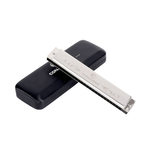 Tremolo Armónica Órgano de boca de 24 agujeros Textura metálica adecuada para principiantes Profesionales Hecho por CONJURER - Product Image 1