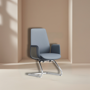 Silla de oficina de espuma de PU ergonómica suave moderna Lu Best con reposabrazos de cuero de buena calidad para reuniones para trabajo o uso doméstico - Product Image 5