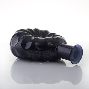 Vente en gros Bouteille en verre <span class=keywords><strong>noir</strong></span> Bouteille XO Galvanoplastie 700ml Bouteille 750ml - Product Image 2