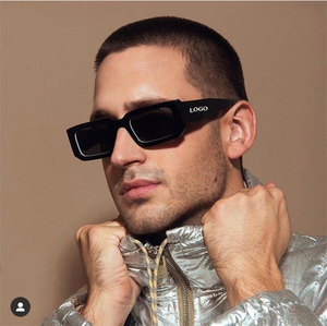 2023 Luxury Rectangle Women Vintage Square Men Shades occhiali da sole per uomo occhiali da sole firmati fornitore d'oro di marca di alta qualità - Product Image 2
