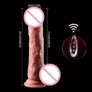 56 cm 10-Frequenz Realistischer Weicher Silikon-Dildo Vibrator 100% Wasserdicht Erwachsenen-Sexspielzeug - Product Image 5