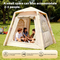 4.6 ㎡   Tente gonflable légère pour 2-3 personnes, idéale pour le camping familial et les activités de plein air, adaptée aux quatre saisons.