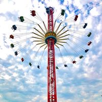 Manège Star Flyer Tower : Équipement d'attraction pour parc d'attractions, manège volant en altitude pour parcs à thème et fêtes foraines, à vendre