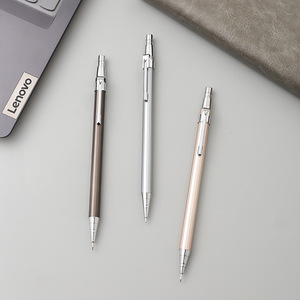 Lápiz mecánico de metal OEM con impresión de logotipo en diferentes colores para la escritura publicitaria - Product Image 6