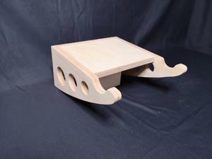 Portapacchi posteriore per bici con montaggio a <span class=keywords><strong>parete</strong></span> <span class=keywords><strong>in</strong></span> <span class=keywords><strong>legno</strong></span> naturale di nuovo Design - Product Image 5