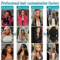 Perruque Lace Front P1B/27, Cheveux Naturels Alignés, Ondulés, Densité 2000%, Sans Colle, Pré-Pluckée, Cheveux de Bébé, Ligne de Cheveux Naturelle, Vente en Gros