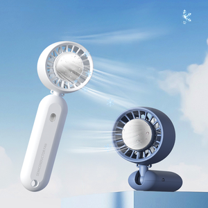 2000mAh không khí cầm tay quạt làm mát với độ ẩm chức năng có thể gập lại cho máy tính để bàn & xe sử dụng USB - Product Image 1