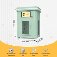 Máquina Expendedora de Lujo Ecológica para Bañar Perros, Estación de Baño Automática para Mascotas, Uso 24/7