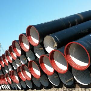 Tuyau en fonte ductile C25 moulé par centrifugation, revêtu de zinc et de <span class=keywords><strong>bitume</strong></span>, marque MIDAS, type T, à raccordement rapide EN545:2010 pour l'eau municipale - Product Image 2