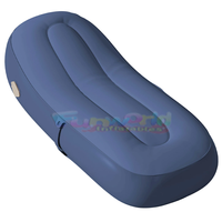 Chaise longue automatique pour l'extérieur Canapé gonflable Coussin pour camping Canapé-lit portable pour festival de musique Fauteuil pour repos paresseux