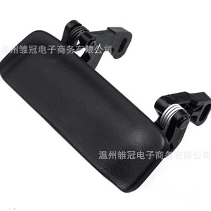 Caja de almacenamiento para reposabrazos de coche, con abrazadera de montaje, material metálico, ajuste universal - Product Image 1