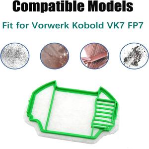 Filtro de protección de motor Premium Filtro de algodón para aspiradora Compatible con aspiradora Vorwerks <span class=keywords><strong>Kobold</strong></span> VK7 FP7 - Product Image 3