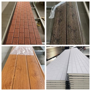 Vente Flash : Panneau Sandwich Décoratif en Métal Gaufré PU à Motifs Multiples pour Amélioration <span class=keywords><strong>de</strong></span> Façades Extérieures <span class=keywords><strong>de</strong></span> Villas <span class=keywords><strong>de</strong></span> Vacances et Parcs - Product Image 2