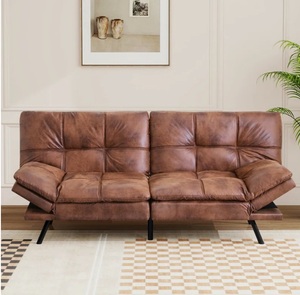 Thiết Kế Bọc Chuyển Đổi Đôi Ngủ Giá Rẻ Ngủ Không Có Tối Thiểu Đồ Nội Thất Phòng Khách Gấp Đôi <span class=keywords><strong>Sofa</strong></span> Giường Cho Nhà - Product Image 1