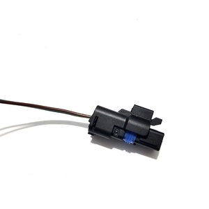 211PC02280081 Sensör Dönüş Işığı Lambası Fişi 2 Yollu Siyah Dişi Yuva 150mm Kablo Demeti - Product Image 3