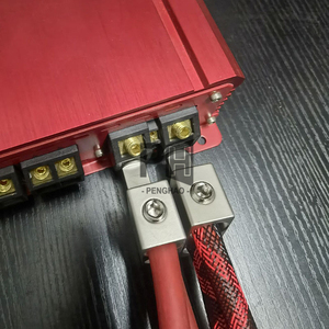 Mise à la terre Bornes à double anneau Résistance à l'acide Dureté élevée Sécurité audio améliorée Agrandisseur <span class=keywords><strong>de</strong></span> biais audio <span class=keywords><strong>de</strong></span> voiture Bornes électriques - Product Image 3