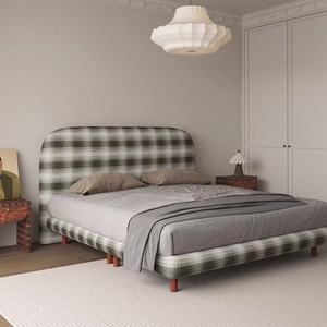 <span class=keywords><strong>Letto</strong></span> Matrimoniale Moderno di Lusso in Lino Stile Nordico Zayshine, Misura Queen King 1.5 1.8 Metri, Grande Dimensione, Modulare, Morbido, per Appartamenti - Product Image 2