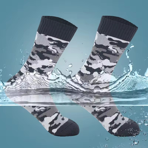 Wholesale Custom Logo Professional Outdoor Sports Waterproof <b>Socks</b> – Men's Athletic Warm Climbing Diving Beach Nylon Hiking <b>Sock</b> - Product Image 5