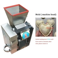 Machine automatique pour la fabrication de raviolis, empanadas, momos, wontons, avec moules multiples interchangeables, 4800P/H, machine portable pour samosas et rouleaux de printemps