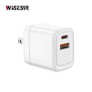 WISESIR 3New Arrival <span class=keywords><strong>30W</strong></span> GaN PD + QC Adaptateur de charge rapide <span class=keywords><strong>Chargeur</strong></span> USB-C pour <span class=keywords><strong>iPhone</strong></span> 15/<span class=keywords><strong>14</strong></span>/13/12 <span class=keywords><strong>Pro</strong></span> Max Samsung xiaomi OTP OVP - Product Image 1