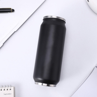 Bouteille de cola en acier inoxydable au design moderne, livraison rapide avec échantillon gratuit, bouteille d'eau potable sous vide pour cadeaux d'affaires