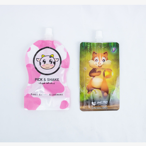 Papel de aluminio de grado alimenticio libre de BPA, jugo de fruta para bebé, yogur, paquete Doypack para comida de bebé, bolsa de boquilla para bebidas líquidas - Product Image 5