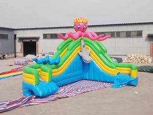 Selling Children's Party Games Inflatable Water <strong>Slides</strong> Jumping Inflatable Castles and <strong>Swimming</strong> <strong>Pools</strong> with Water Guns - Product Image 2